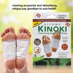 Kinoki Detox Foot Pads  | Natural Cleansing Foot Patches for Stress Relief & Better Sleep