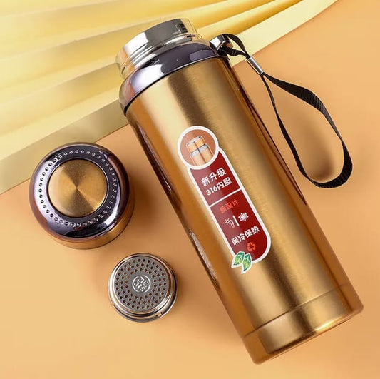 Stainless Steel Bottle Hot &amp; Cold Vacuum Flask Bottle Thermal Flask Water Bottle Thermos Cup for Coffee, Tea and Cold Drinks Hold Hot and cold up to 12 Hours-800ML 316 Stainless Steel Bottle