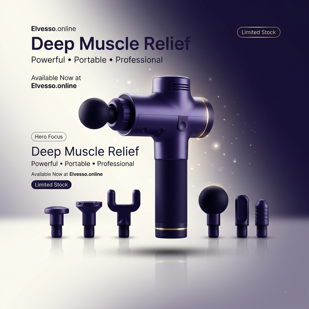 Smart Percussion Massage Gun