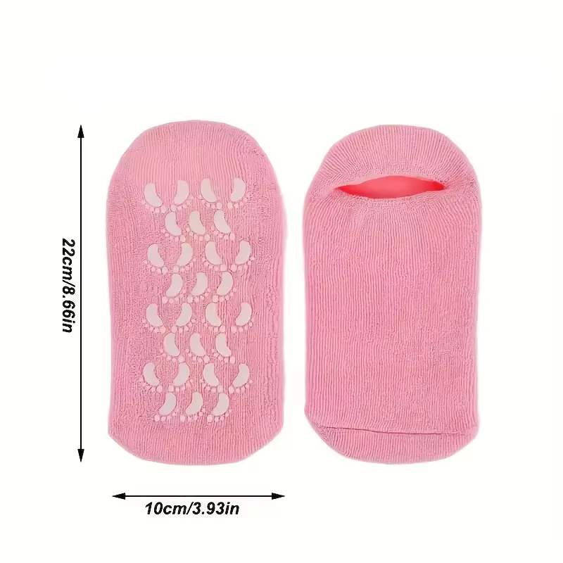 Silicone Moisturizing Mask Socks Reusable Exfoliating Anti Crack Protective Dry Dead Skin Remover Tools Foot Care