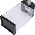 Wall Mounted Cereal Dispenser | 1.5L Transparent Grain Storage Container | One-Touch Cereal & Rice Dispenser | Space Saving Kitchen Organizer